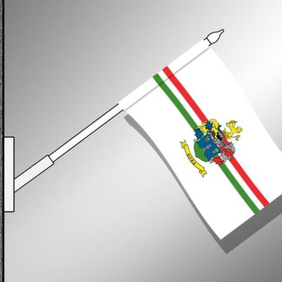 Lakossági település zászló