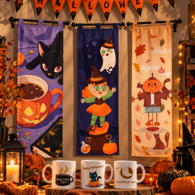 Halloweeni belógatható zászló