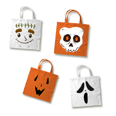 Halloweeni textiltáska
